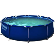 Бассейн каркасный BESTWAY Steel Pro круглый 305х76см 56677