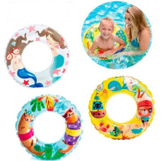Круг надувной Intex 61 см Прозрачное кольцо 59242