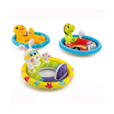 Круг надувной Intex 76х58см Животные 59570