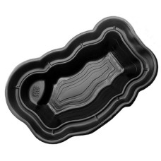 Декоративный пруд Байкал черный 1500 л 