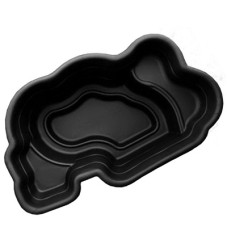 Декоративный пруд Байкал большой-2 черный, 2300 л 