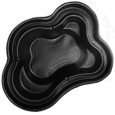 Декоративный пруд Байкал большой-1 черный, 2300 л 