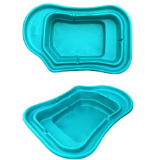 Декоративный пруд Байкал зеленый, 900 л 