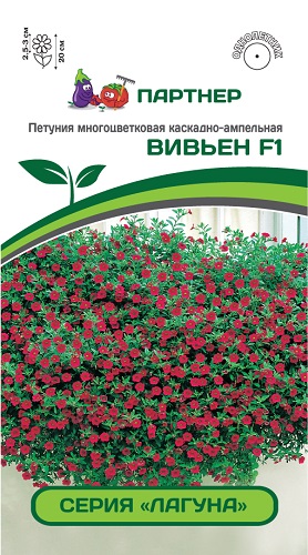 Петуния многоцветковая каскадно-ампельная Вивьен F1 купить в магазине ...