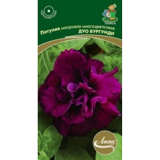 Петуния махровая многоцветковая Дуо Бургунди