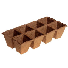 Блок торфяных горшочков (8 ячеек)