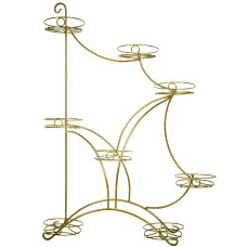 Подставка настольная металлическая для цветов АРФА на 8 горшков