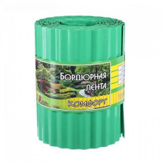 Бордюрная лента Комфорт 20 см зеленая (9 м)