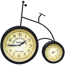 Садовые часы с термометром Велосипед 3В024-25F