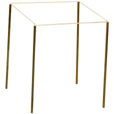 Кустодержатель (квадратный) ширина 75 см, высота 90 см коричневый, стеклопластик