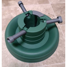 Подставка для елки Петергоф 34х15 д/д до 1,5м, d ствола 9 см ЗЕЛЕНАЯ