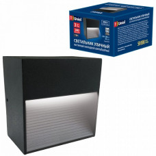 Светильник светодиодный уличный белый свет ULU-S03A BLACK черный