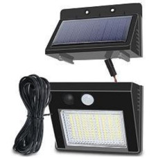 Уличный прожектор на солнечной батарее 64-Led 4 режима (Провод 2,5м.)