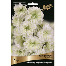 Дельфиниум высокий Хайлендер Морнинг Санрайз
