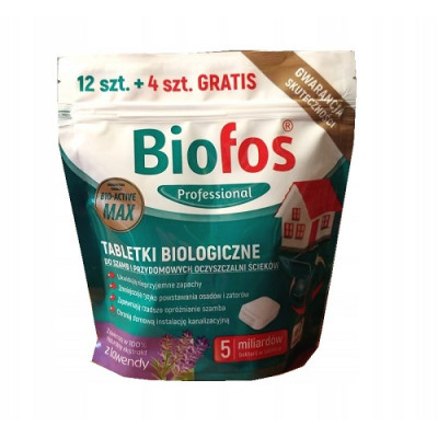 BIOFOS Биологические таблетки для септиков и бытовых очистительных станций 0,32 кг