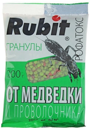 Средство от медведки и проволочника Рубит Рофатокс, гранулы купить в ...