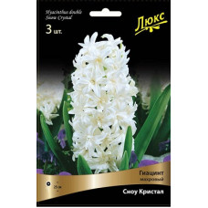 Гиацинт махровый Сноу Кристал (Серия ЛЮКС)
