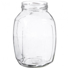 Банка стеклянная куб 1,5 л