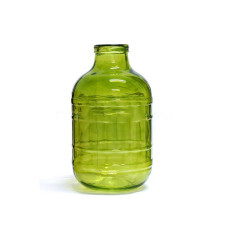 Банка стеклянная зеленая ТО d=60 мм 10 л с крышкой