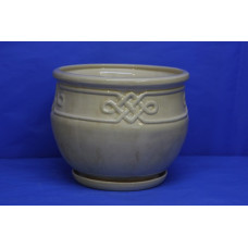 Горшок керамический Афины № 0 белый