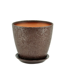 Горшок Бутон Винил шоколад  