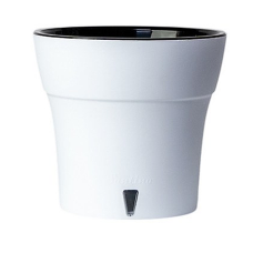 Горшок ДАЛИ СОФТ  (разные размеры) цвет Белый-Чёрный