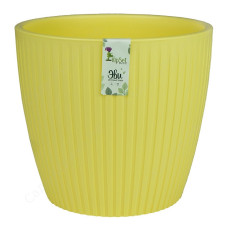 Горшок с дренажной системой Эви VipSet желтый (1.5 л, 3 л)