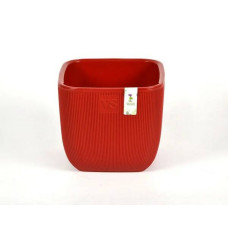 Горшок с дренажной системой Фабио VipSet  красный (1,95 л, 4,7 л)