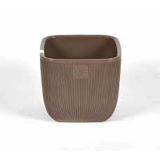 Горшок с дренажной системой Фабио Vipset шоколад (1,95 л, 4,7 л)