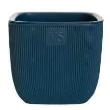 Горшок с дренажной системой Фабио VipSet синий (1.95 л, 4.7 л)