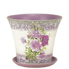 Горшок грация Декупаж  