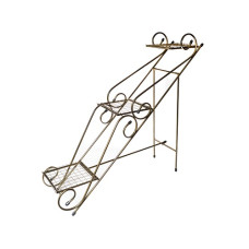 Подставка для цветов "Лесенка на 3 горшка" складная