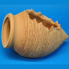 Горшок керамический Амфора мини (терракотовый)