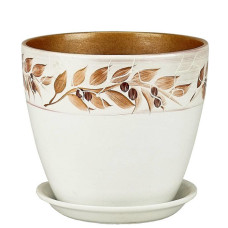 Горшок керамический бутон Лаура