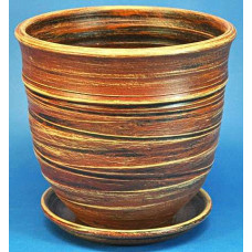 Горшок цилиндр Волна