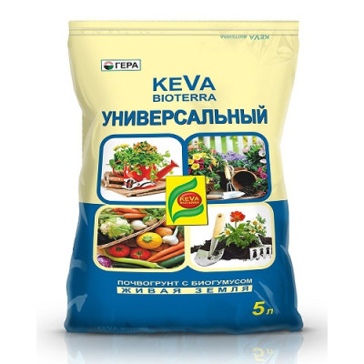 БИОпочкогрунт KEVA BIOTERRA Универсальный 5л