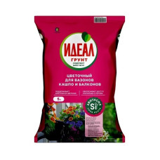 ИДЕАЛ грунт цветочный с авитасилом (5л,10л, 25л, 50л)