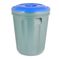 Бак пластик для мусора 60,0 л с крышкой "Эконом" АТ.М8341 (470 х 470 х 550 мм)