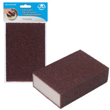 Губка для мытья кухни "Карборундовая". VL58-100