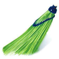 Метла пластиковая полипропиленовая, круглая без черенка