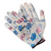 Перчатки «Для садовых работ», полиэстеровые, полиуретановое покрытие, микс цветов