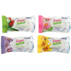 Влажные салфетки Аура Тропик