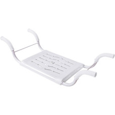 Сиденье в ванну нераздвижн.Nika  белое 700*295*160мм