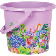  Ведро пластиковое 5л Цветущий сад BP7823 BMC