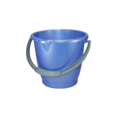 Ведро пластик 6,0л.Ав. с крышкой, АВ-0007+АВ-0030 пищевой со сливом