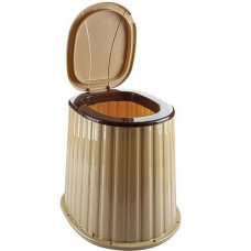 Ведро-туалет дачный ДДП.09045 молочный