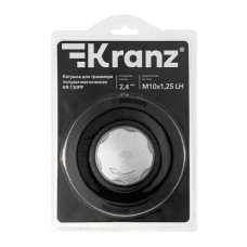 Катушка для триммера полуавтоматическая KR-130PP, гайка M10х1,25, винт М-10-М10 KRANZ