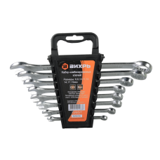 Набор комбинированных ключей 8 штук 6-19 Вихрь