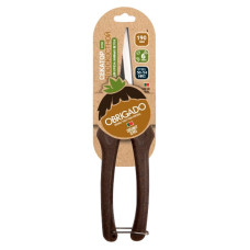 2460 OBRIGADO Ножницы садовые 190 мм, D6 мм, кокосовые рукоятки