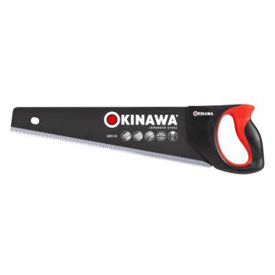 Ножовка по дереву с antistick покрытием 400мм 2021-16 OKINAWA